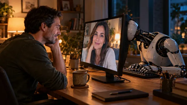Dein Flirt ist eine KI? Was ein neuer Dating-Bericht zeigt