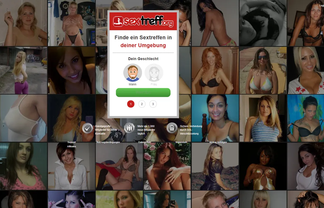 Sex-Treff.org Screenshot