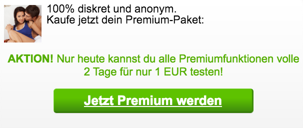 Tolles Angebot bei Sexkiste: 1 Euro für Premium-Mitgliedschaft