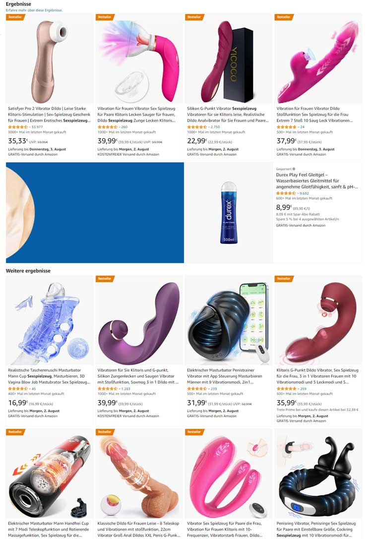 Amazon Sexspielzeug