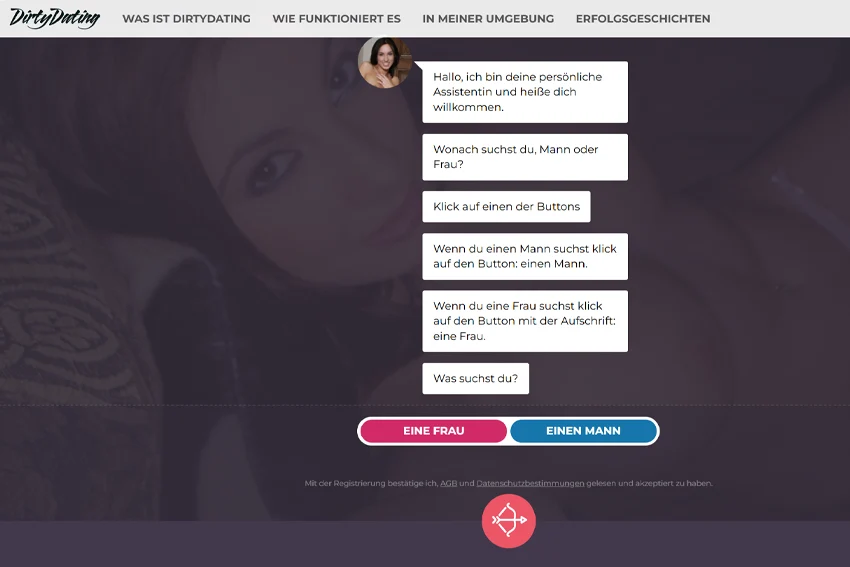 DirtyDating Screen