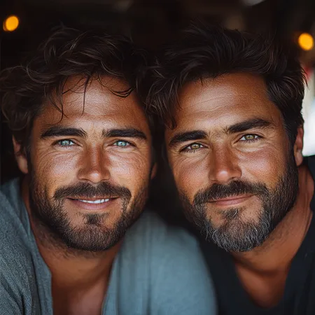 Hübsche Gays die Gay Cruising machen