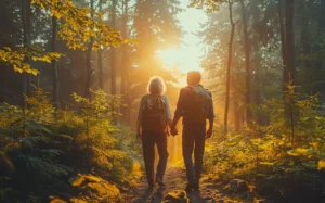 Heisse Begegnung im Wald