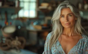 Marianne in der Werkstatt