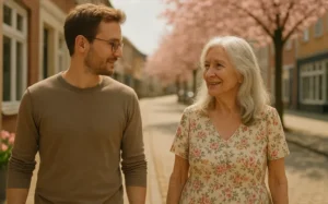 Torben und Oma Hilda