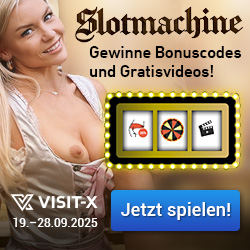 Slotmaschine Visit-X Banner
