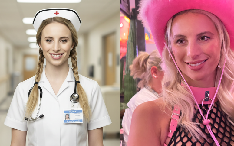 Hanna Secret von der Krankenschwester zum Webcamgirl